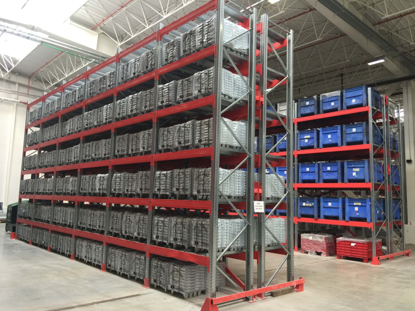 Sırt Sırta Raf Sistemi 6